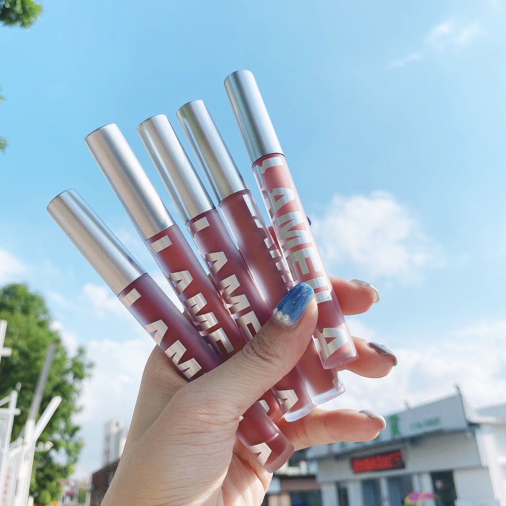 Son Kem Bóng Nhung Mịn Tint Lì Lameila Guicami Novo Velvet Lip Glaze TI DO