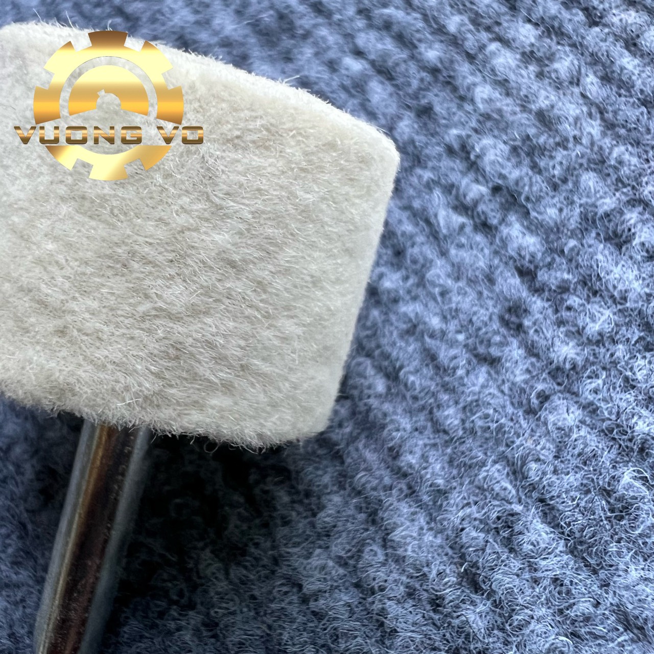 Fine wool felt-polished felt head 10x17x3mm
