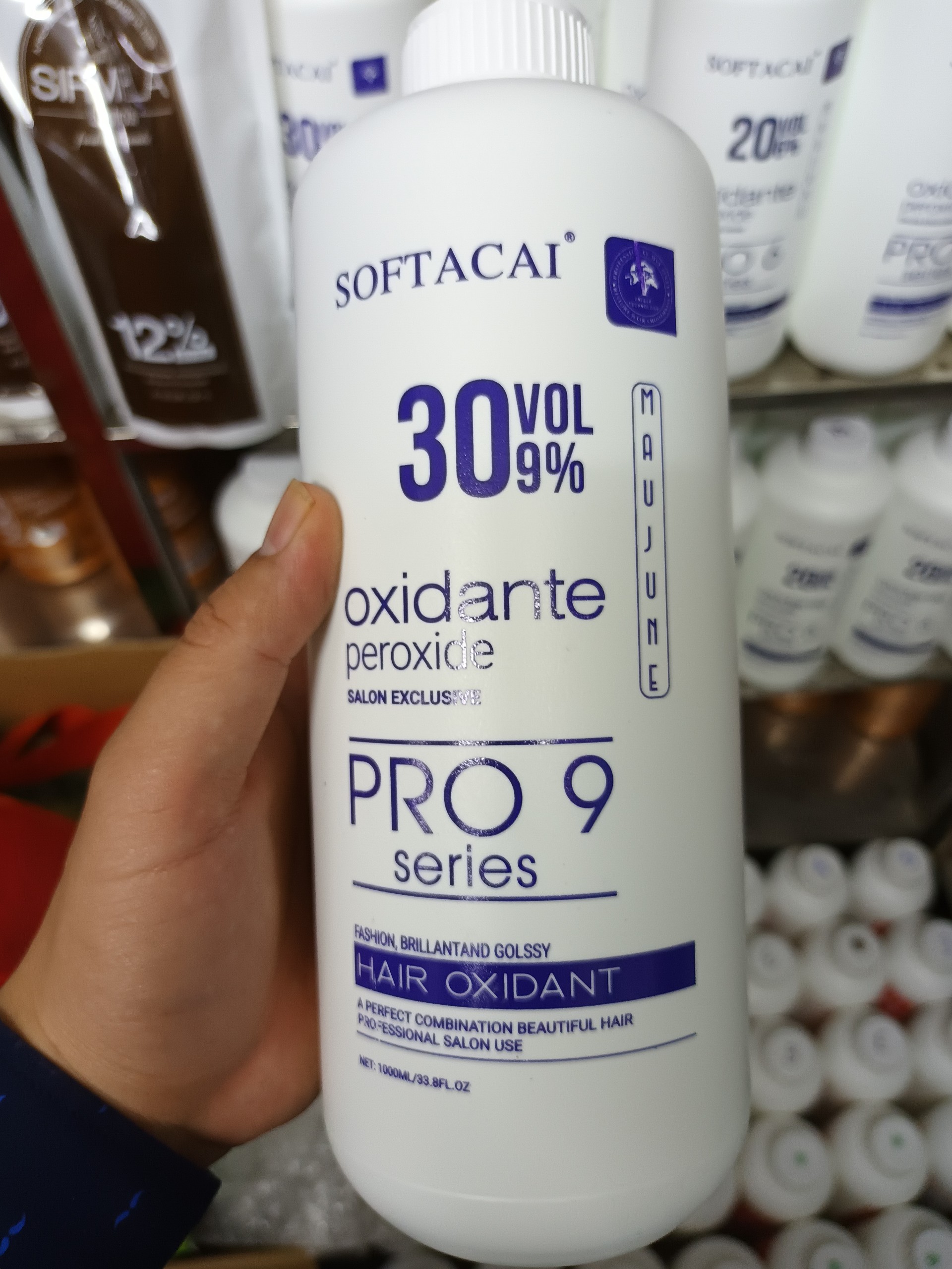 Oxi trợ nhuộm tóc softacai 1000ml