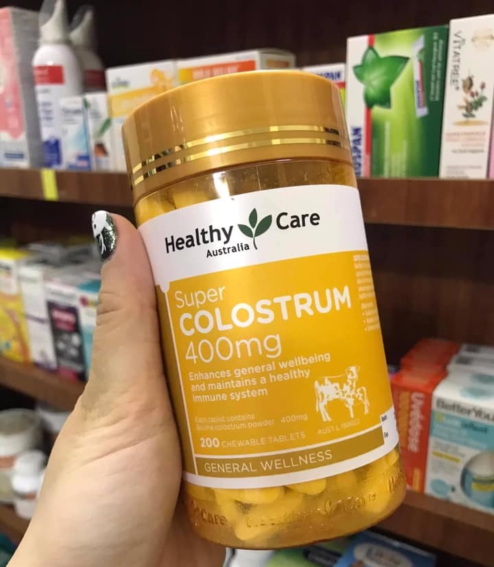 Sữa non super colostrum 400mg healthy care