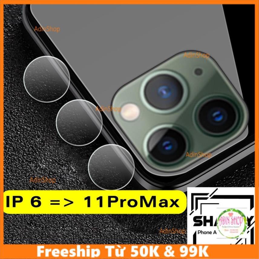 [HCM][Rẻ Vô Địch] Dán Cường Lực Camera Các Dòng IPhone Từ IPhone 6 Đến 11ProMax Siêu Dẻo Siêu Bền[Adinshop]
