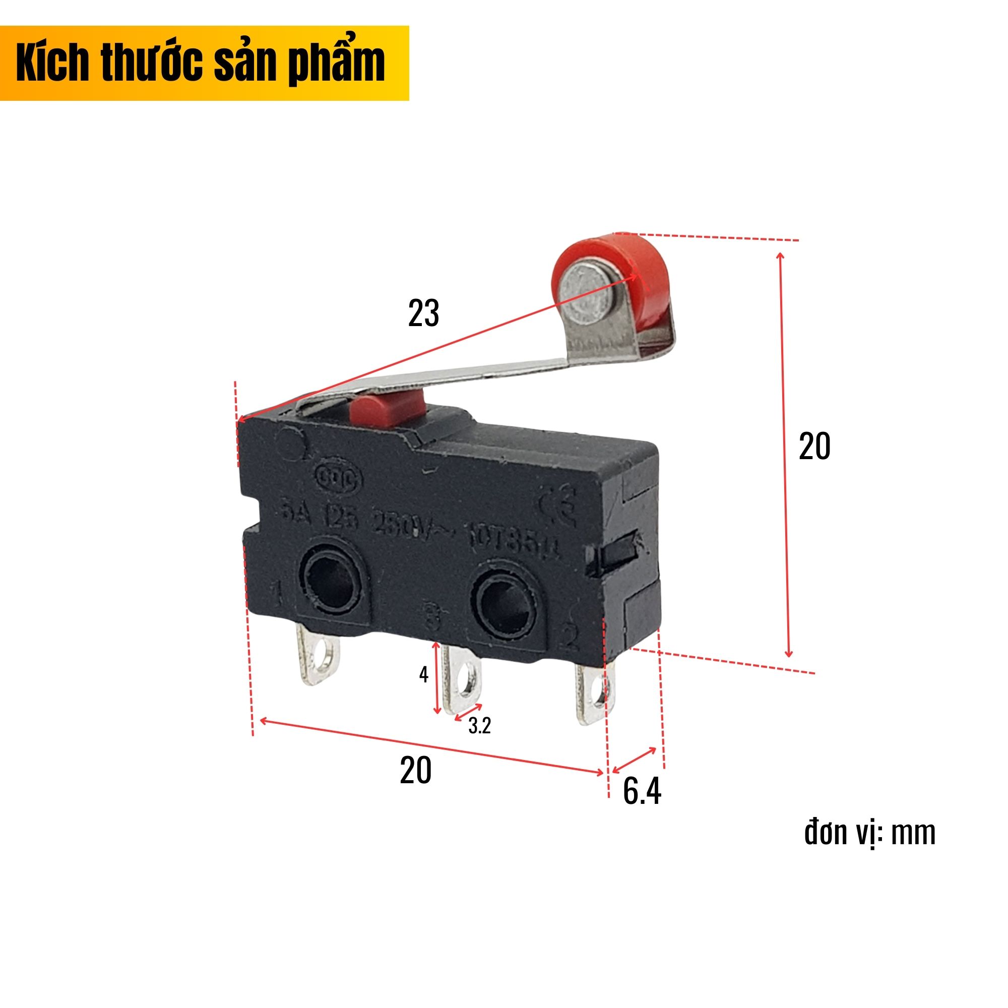 Bộ 4 Công tắc hành trình KW11-N