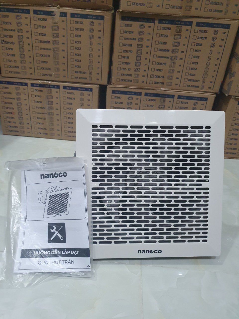 [HCM]Quạt hút âm trần Nanoco NCV2020 - NCV1520