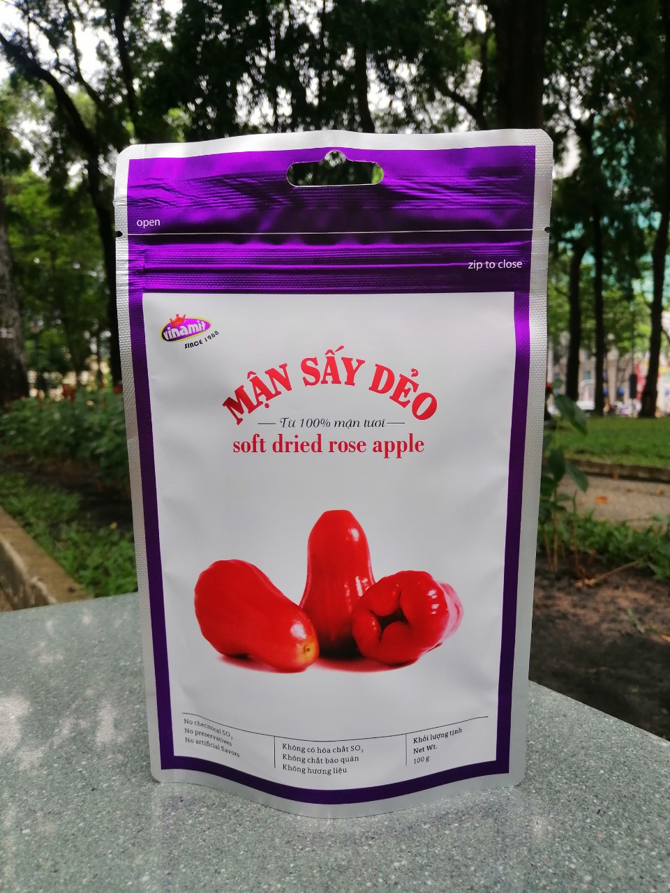 Mận sấy dẻo Vinamit 100g mận ngon mềm dẻo