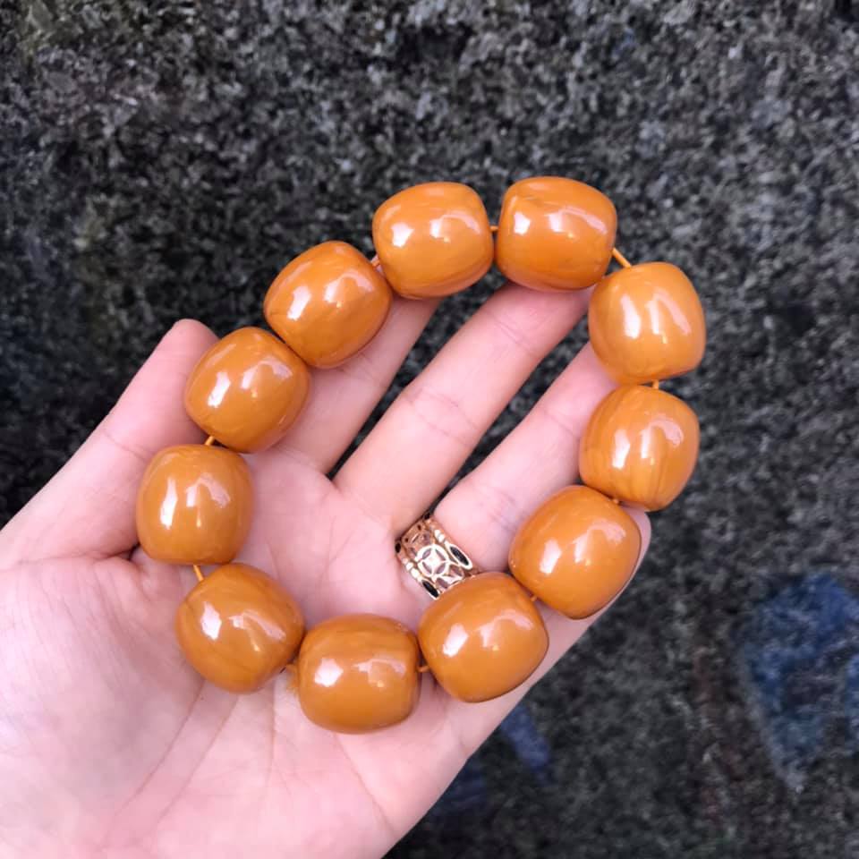 [HCM]VÒNG TAY LU THỐNG  HỔ PHÁCH VÀNG 21LY