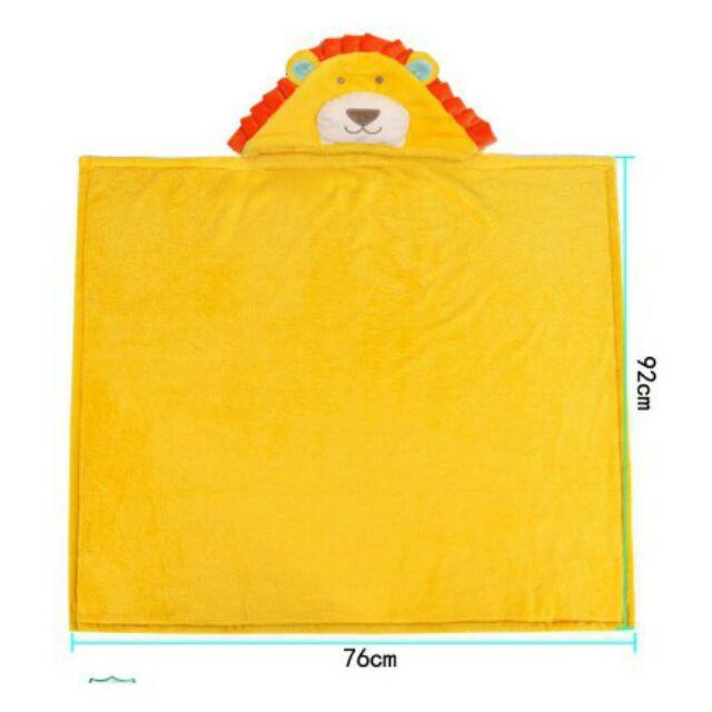 Chăn ủ hình thú cho bé (76*92)cm - 1 cái