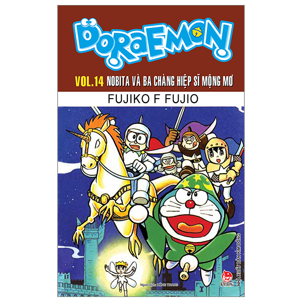 Fahasa - doraemon truyện dài - tập 14 - nobita và ba chàng hiệp sĩ mộng mơ