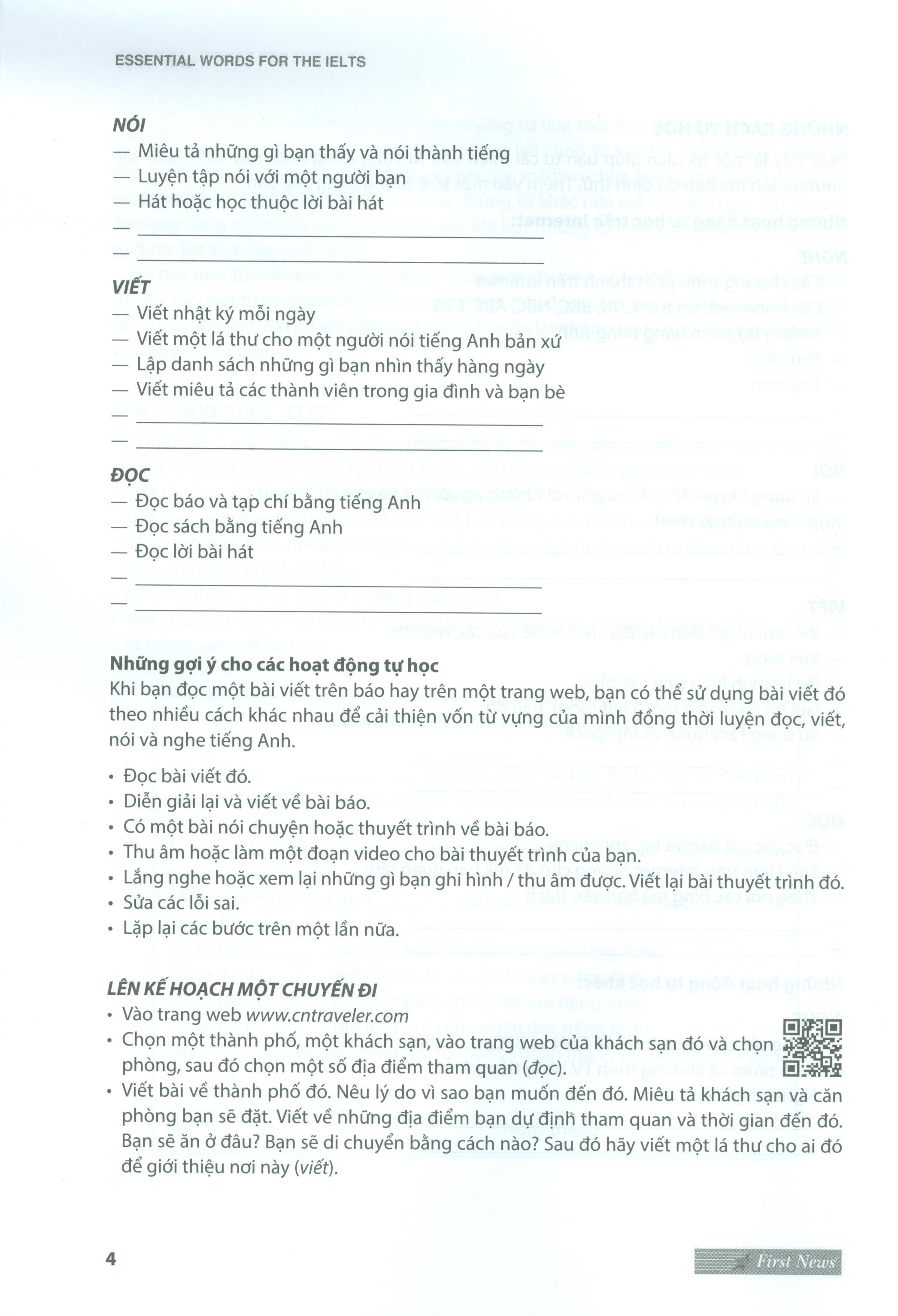 Essential Words For The IELTS 3rd Edition (Kèm 1CD)