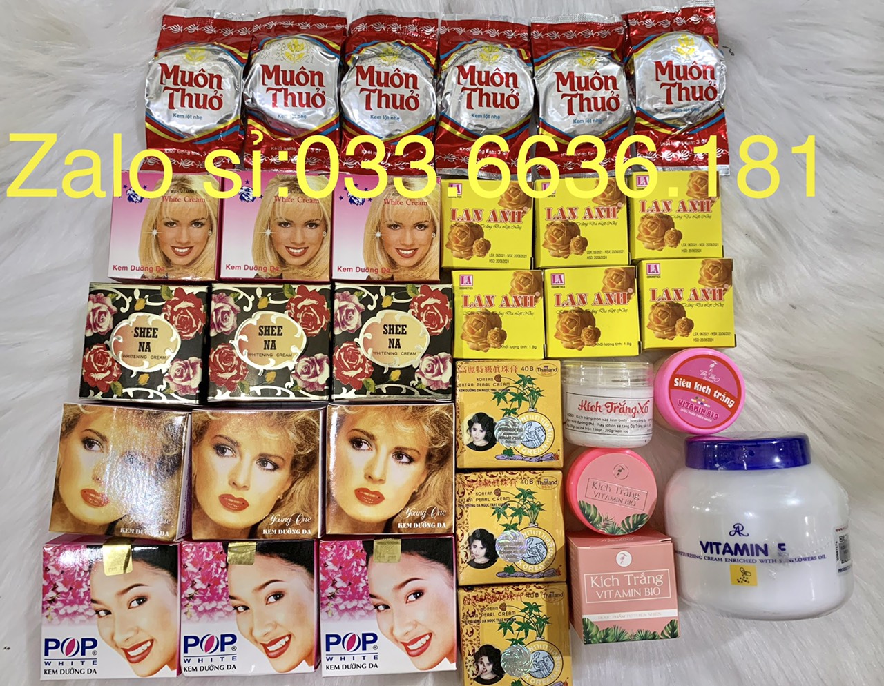 combo kem trộn trắng da toàn thân trắng nhanh,đều màu và không băt nắng