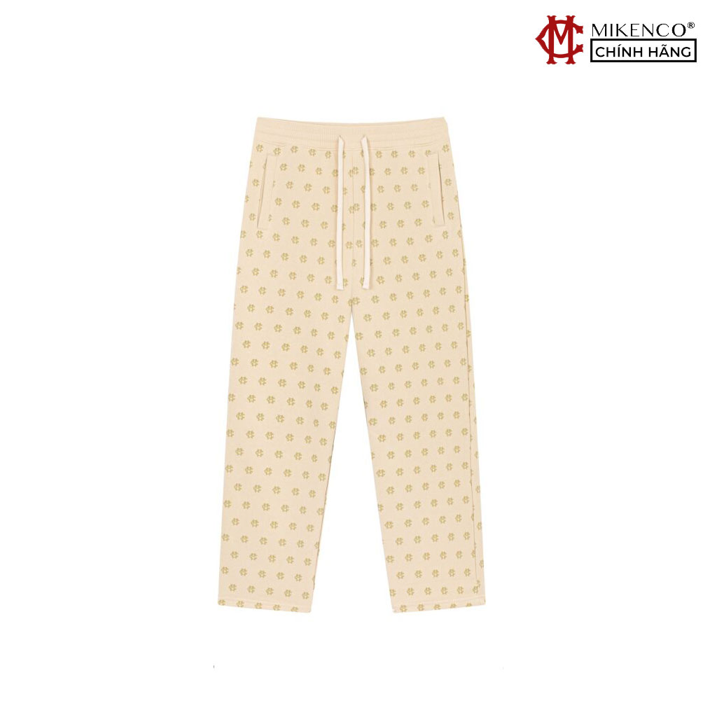 Quần Nỉ Unisex MIKENCO Monogram Track Pant