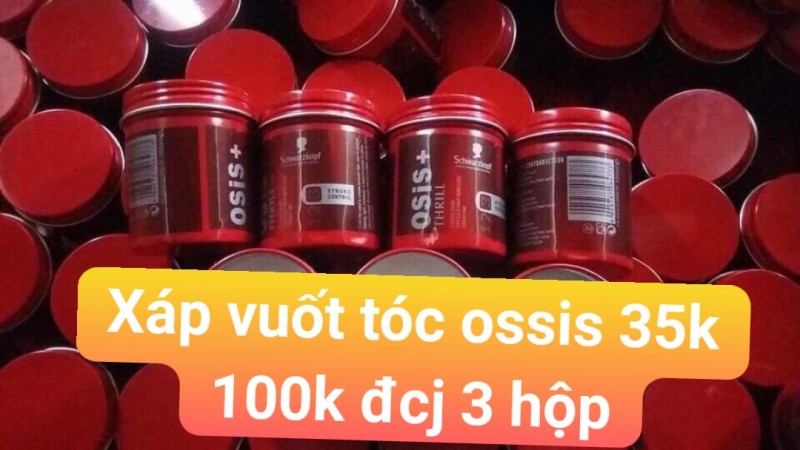 Sáp Vuốt Tóc Osis Three 3 100ml - SVT giá rẻ