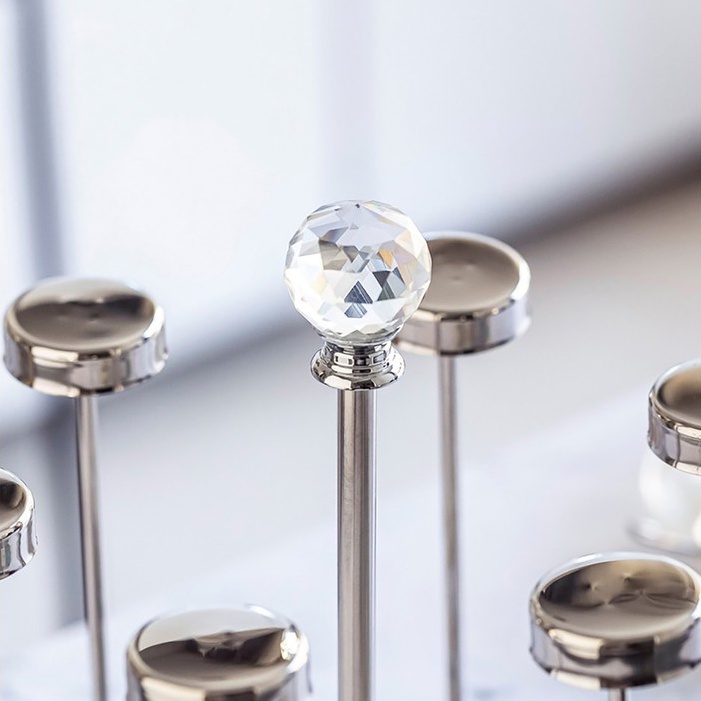 Giá úp cốc inox cao cấp xoay 360 độ