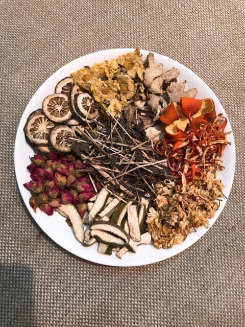 Xông mặt thảo dược handmade 100g