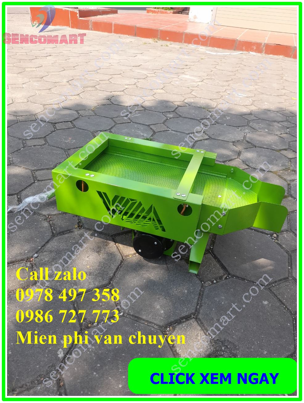 Sàng lọc sạn cho máy xát gạo