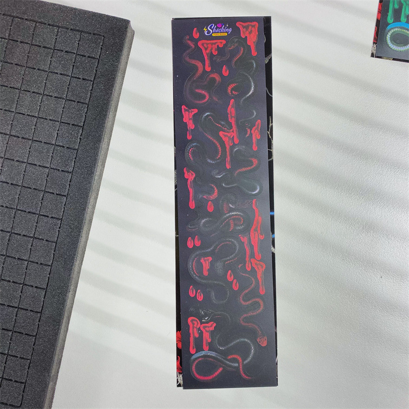 Sticker/ hình dán hoa / rắn