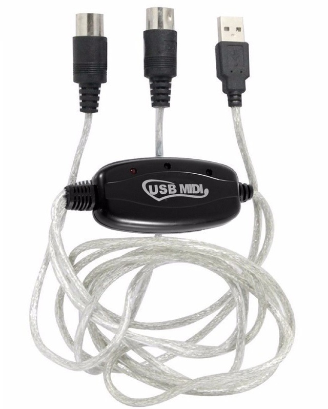 Dây cáp Midi to USB Cable cho Organ