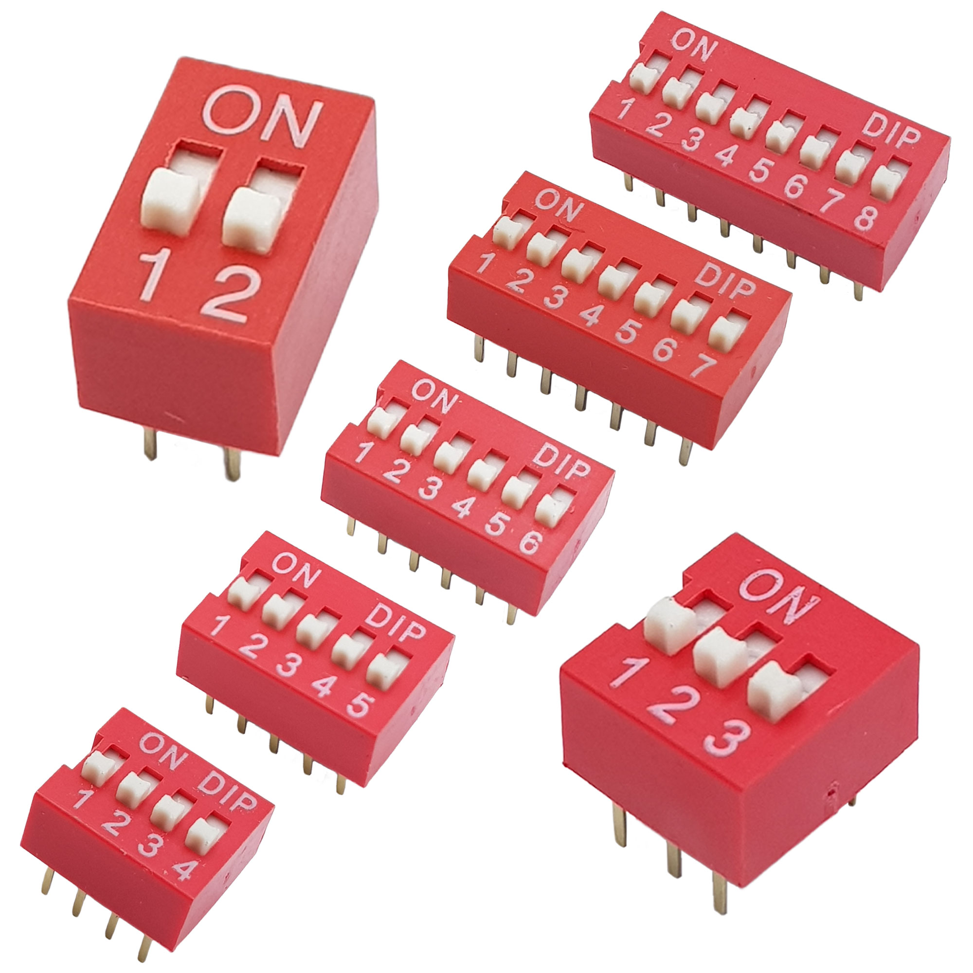 Công tắc DIP Switch đỏ