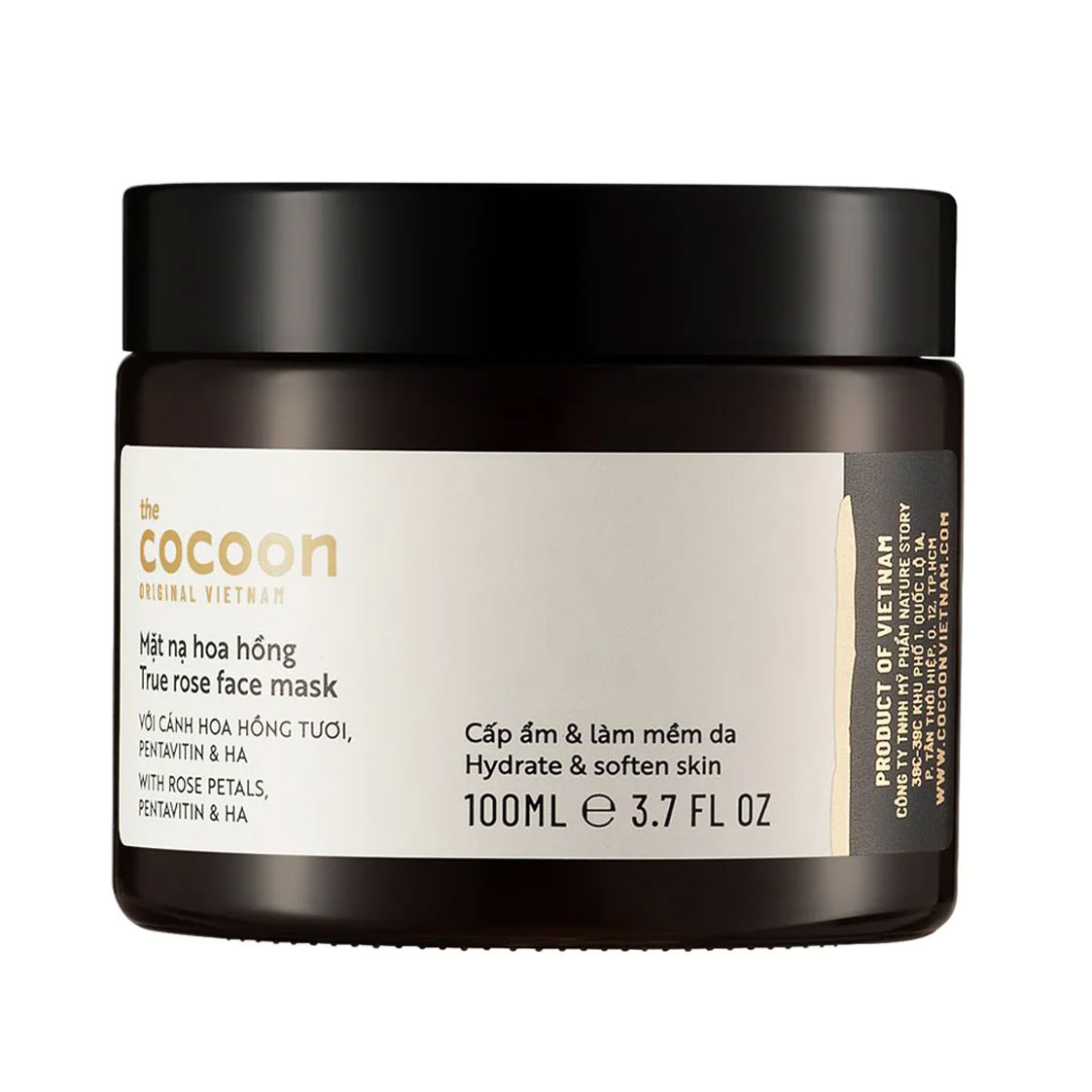 [HCM]Mặt nạ hoa hồng cocoon 30ml - 100m (true rose face mask)