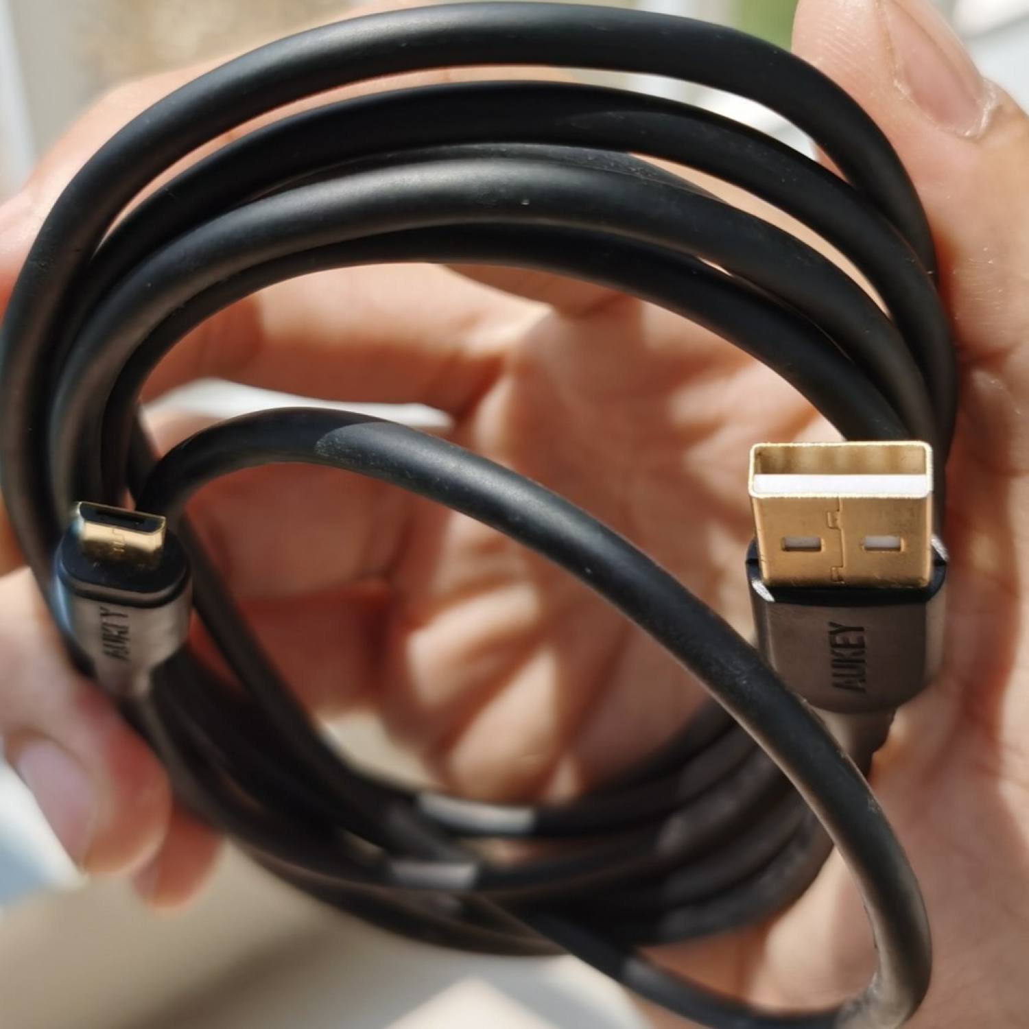 [New 100% nobox] Dây cáp Cáp Micro USB Aukey CB-AM1 / AM2 / MD2 dài 1.2m / 2m