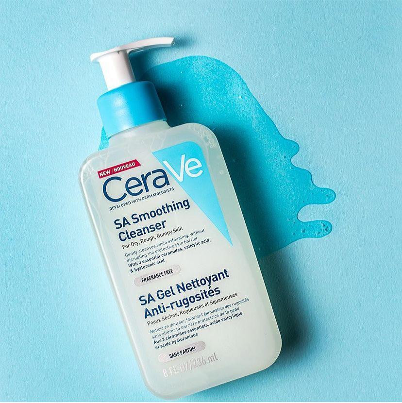 Sữa rửa mặt CeraVe SA Smoothing Cleanser 236ml (Bản Pháp)