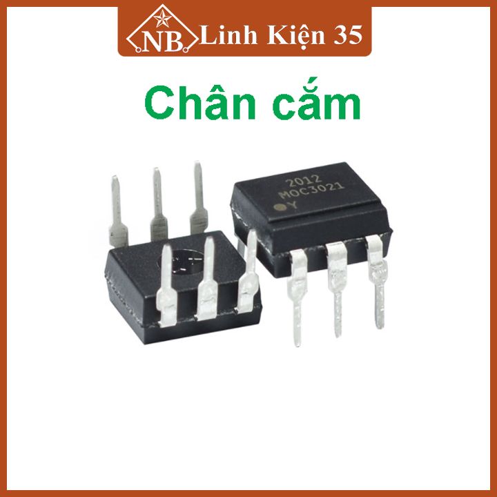 Linh kiện moc3021 chân cắm dip6 , chân dán sop6