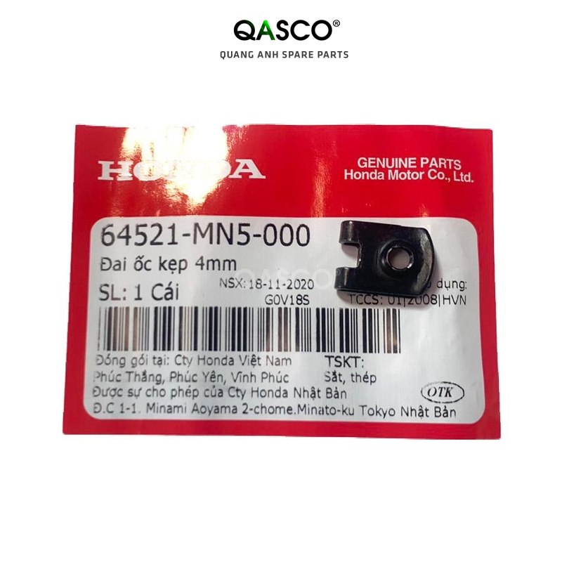 Đai ốc kẹp honda 4mm dùng chung nhiều xe _1428