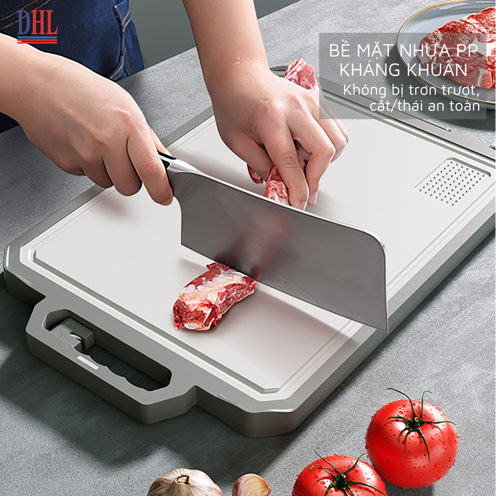 Thớt gỗ, thớt inox, thớt 2 mặt kháng khuẩn cao cấp