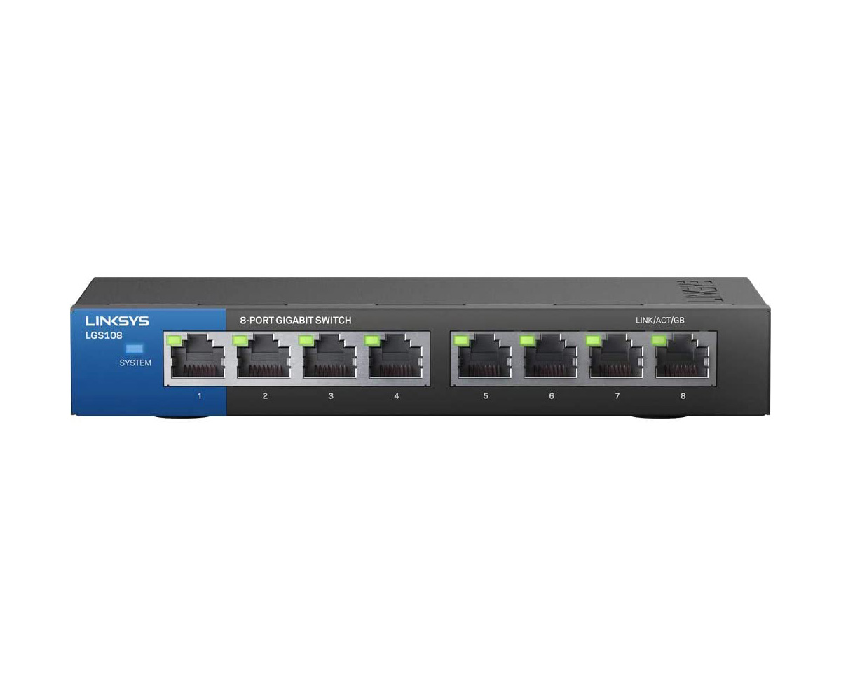 Switch LINKSYS LGS108 8-Port Gigabit