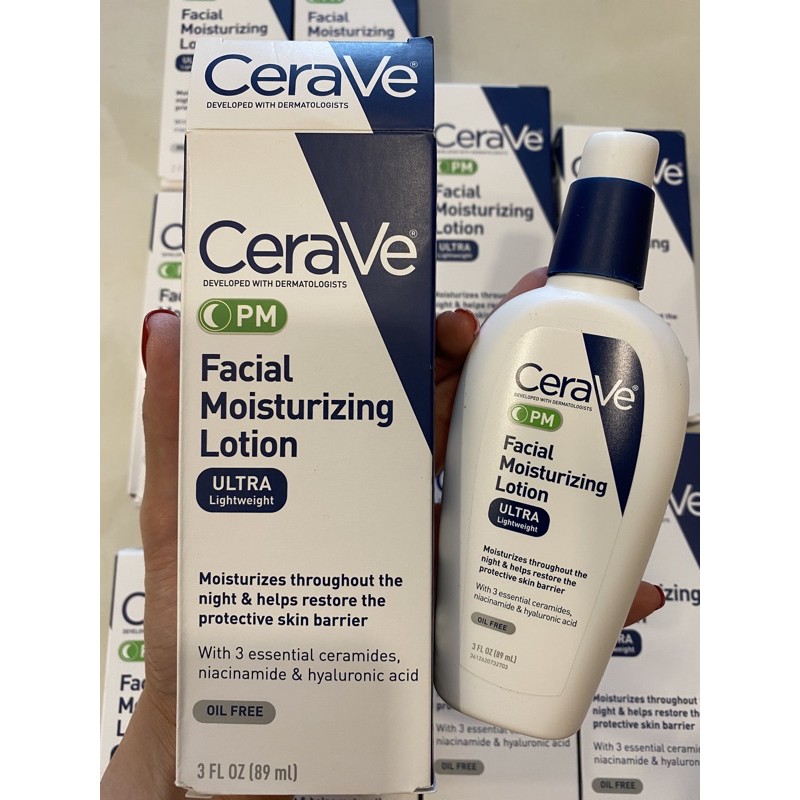 [HCM]CeraVE Kem Dưỡng ẩm AM và PM (Bill Mỹ)