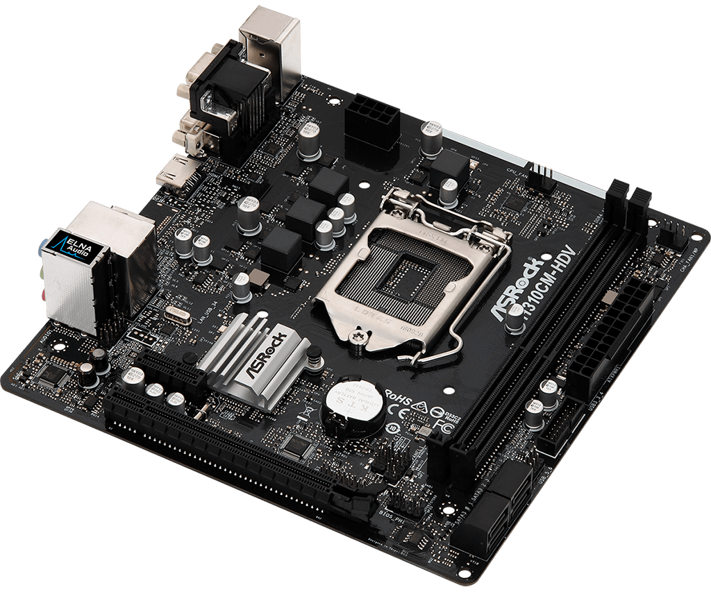 Mainboard ASRock H310CM-HDV Chính Hãng