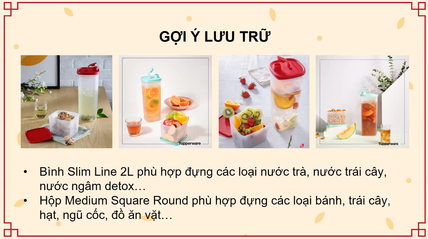 Bộ sản phẩm Tupperware Memberkit Tasty Set Gen II