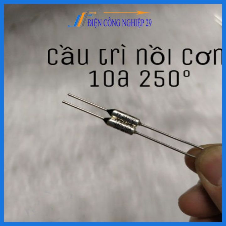 Cầu chì nồi cơm - trở nồi cơm 10A -15A 165° 185° 250°