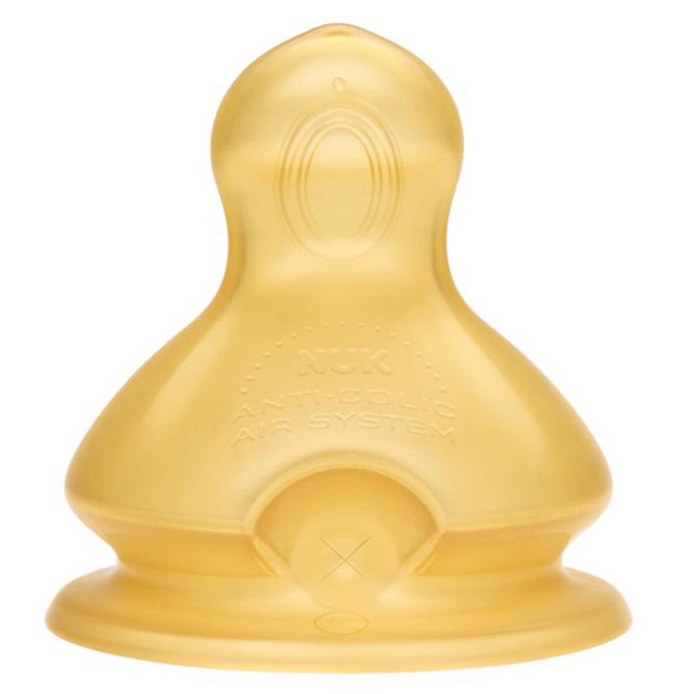 Núm Ti Cổ Rộng Silicon Nuk số 1 size M