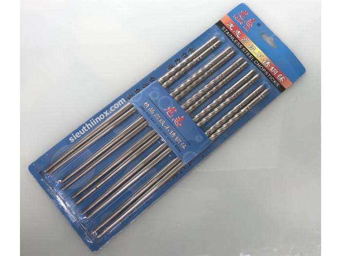 sét 10 đôi đũa inox siêu nhẹ siêu sạch