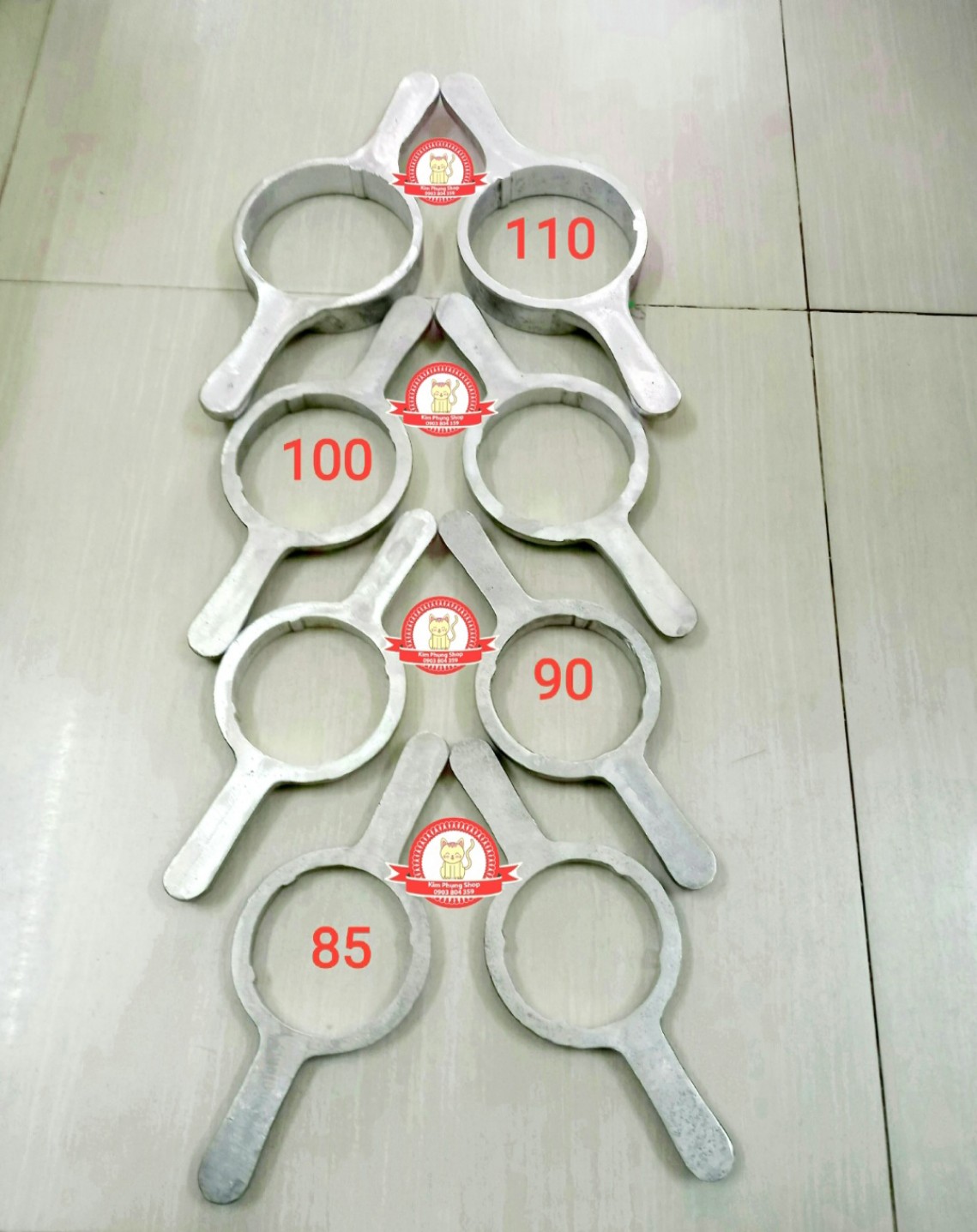Cây xiết nắp bình nước lớn( nhôm) size .110