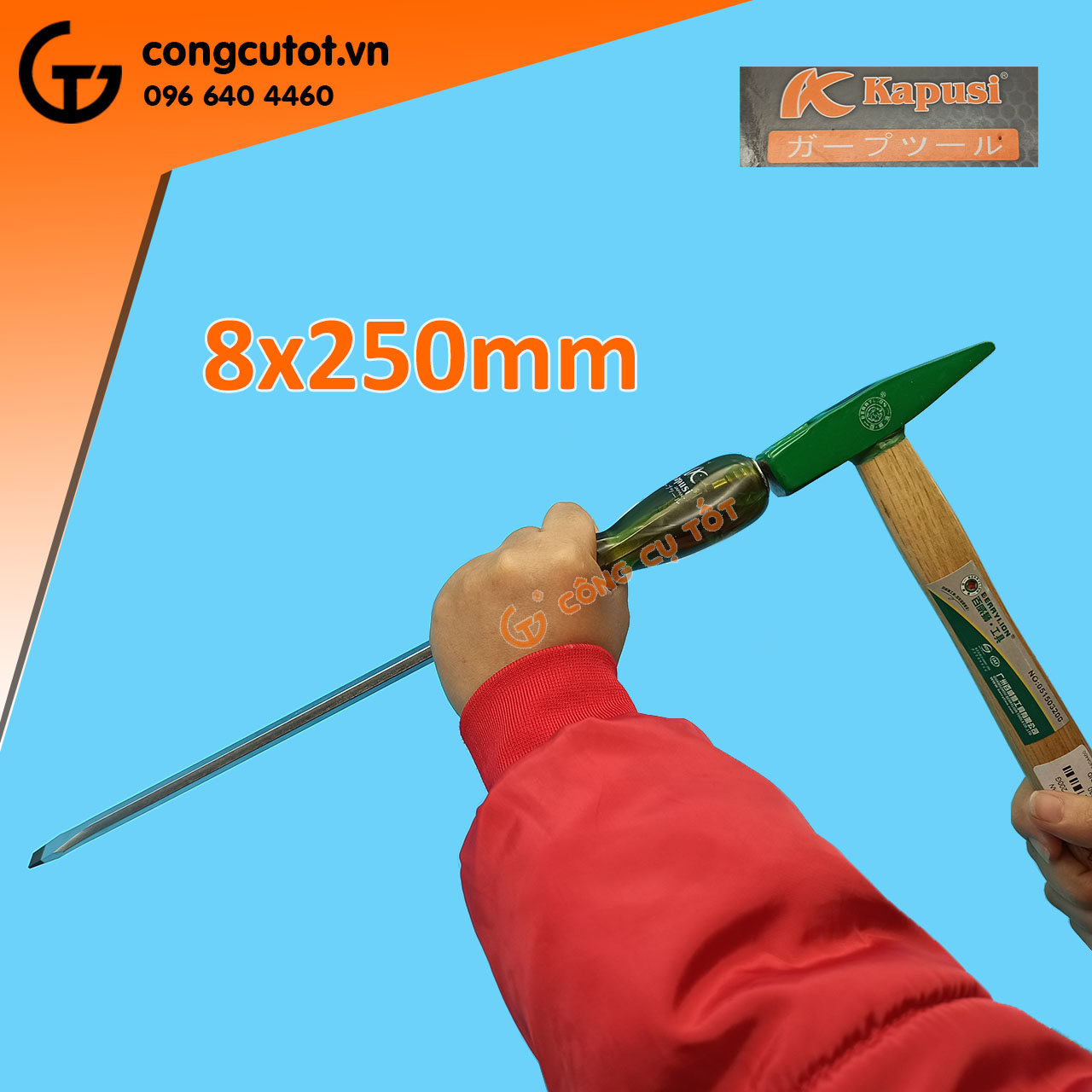 Tô vít đóng 2 cạnh Kapusi
