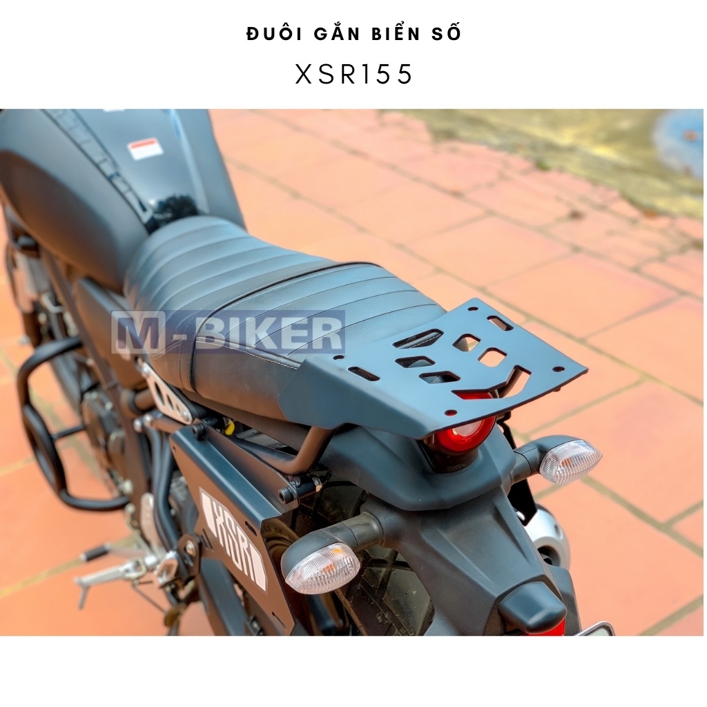 Đuôi biển số độ cho yamaha XSR155 gập 2 chiều.