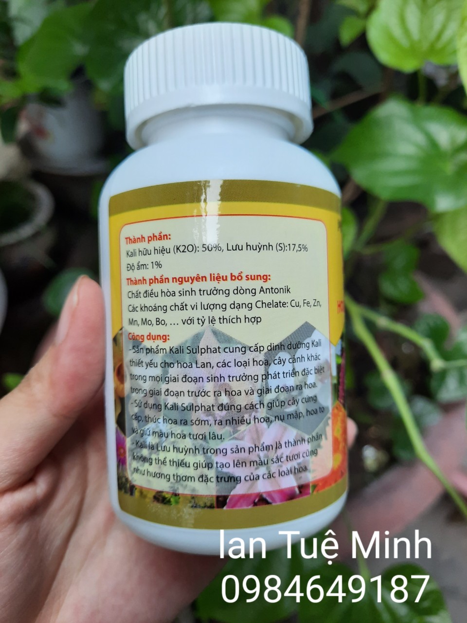 Phân bón Super Kali cũng cấp dưỡng chất tốt cho cây 100g
