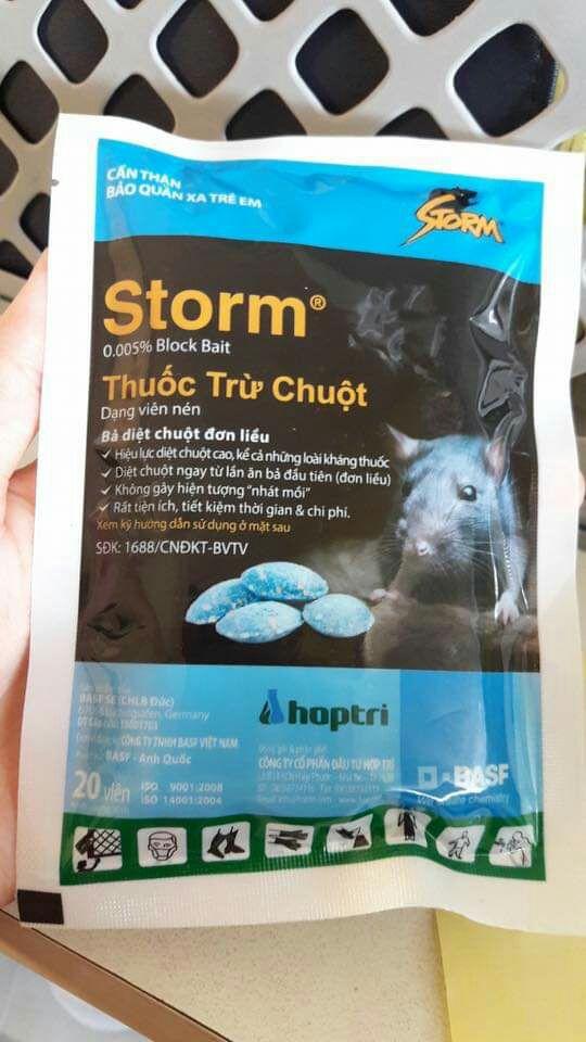 SALE 5 gói Kẹo bẫy chuột Storm