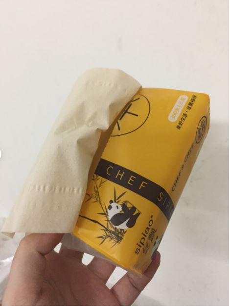 Combo 5 gói giấy ăn gấu trúc sipao.