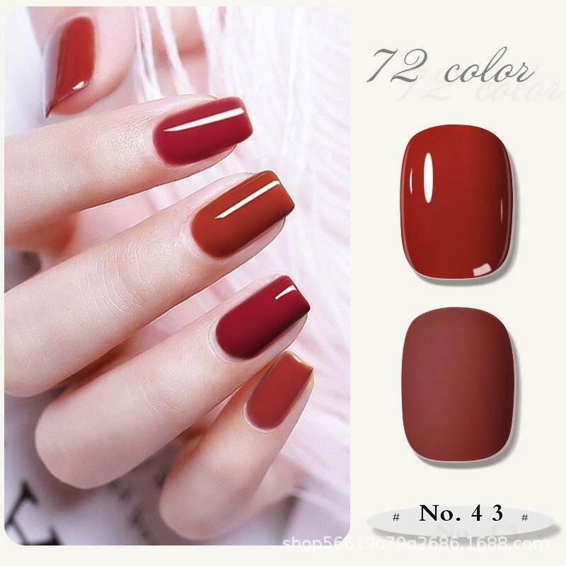 Sơn gel very good nail set 72 màu chai 15ml