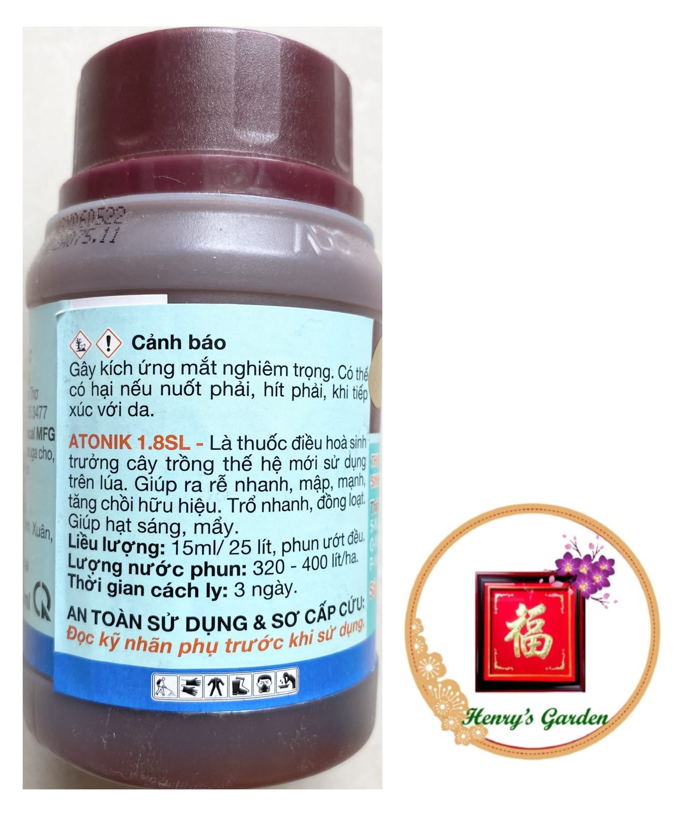 Phân Bón Sinh Trưởng Atonik 1.8SL - #092A# 100ml