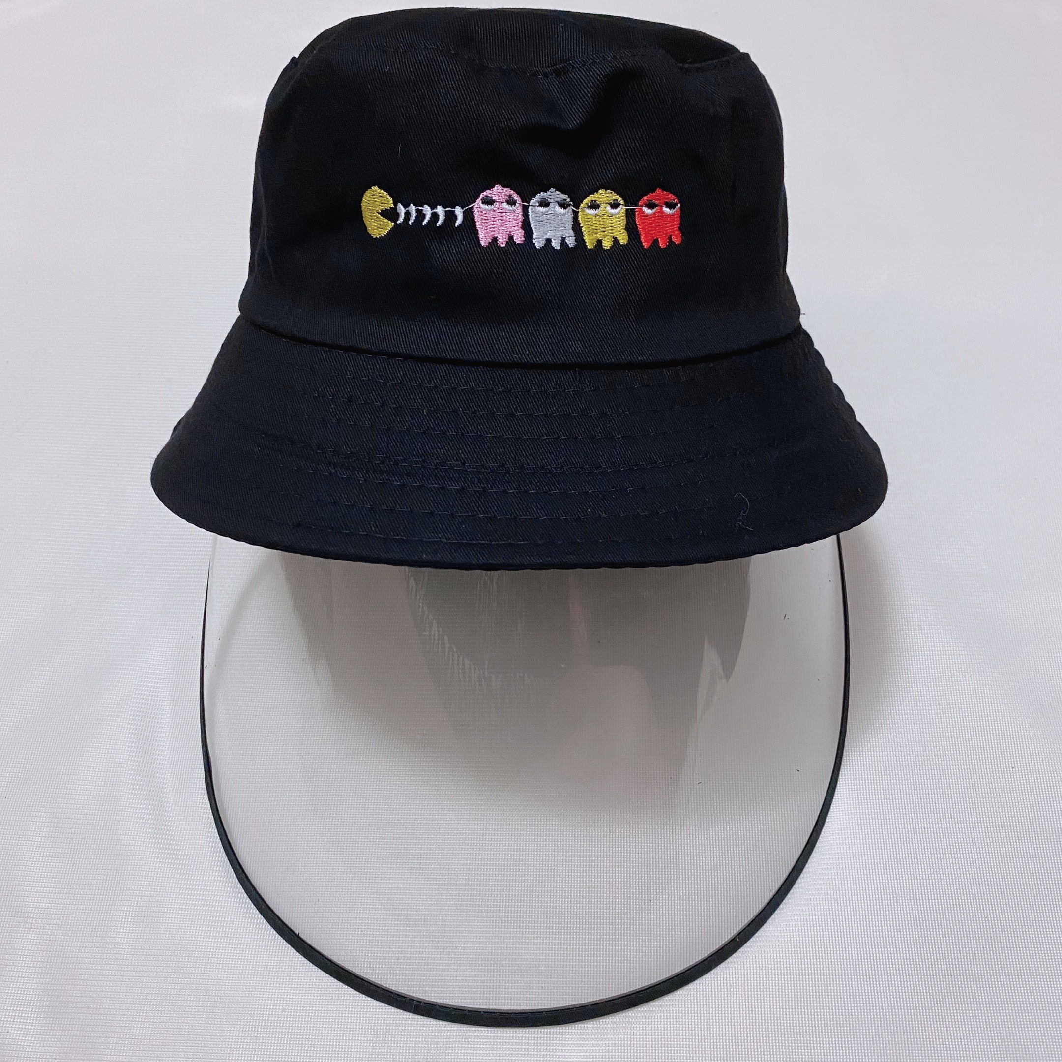 Mũ bucket pacman chống dịch. nón bucket chống dịch có kèm kính tháo rời an toàn tuyệt đối cho nam nữ