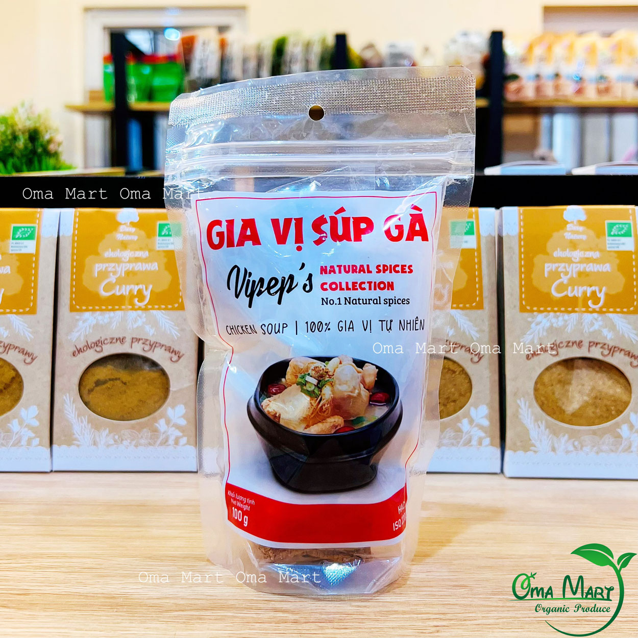 Gia vị súp gà Vipep 100g