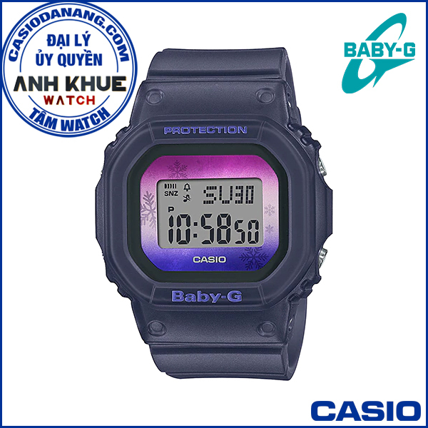 Đồng hồ nữ dây nhựa Casio Baby-G chính hãng Anh Khuê BGD-560WL-2DR