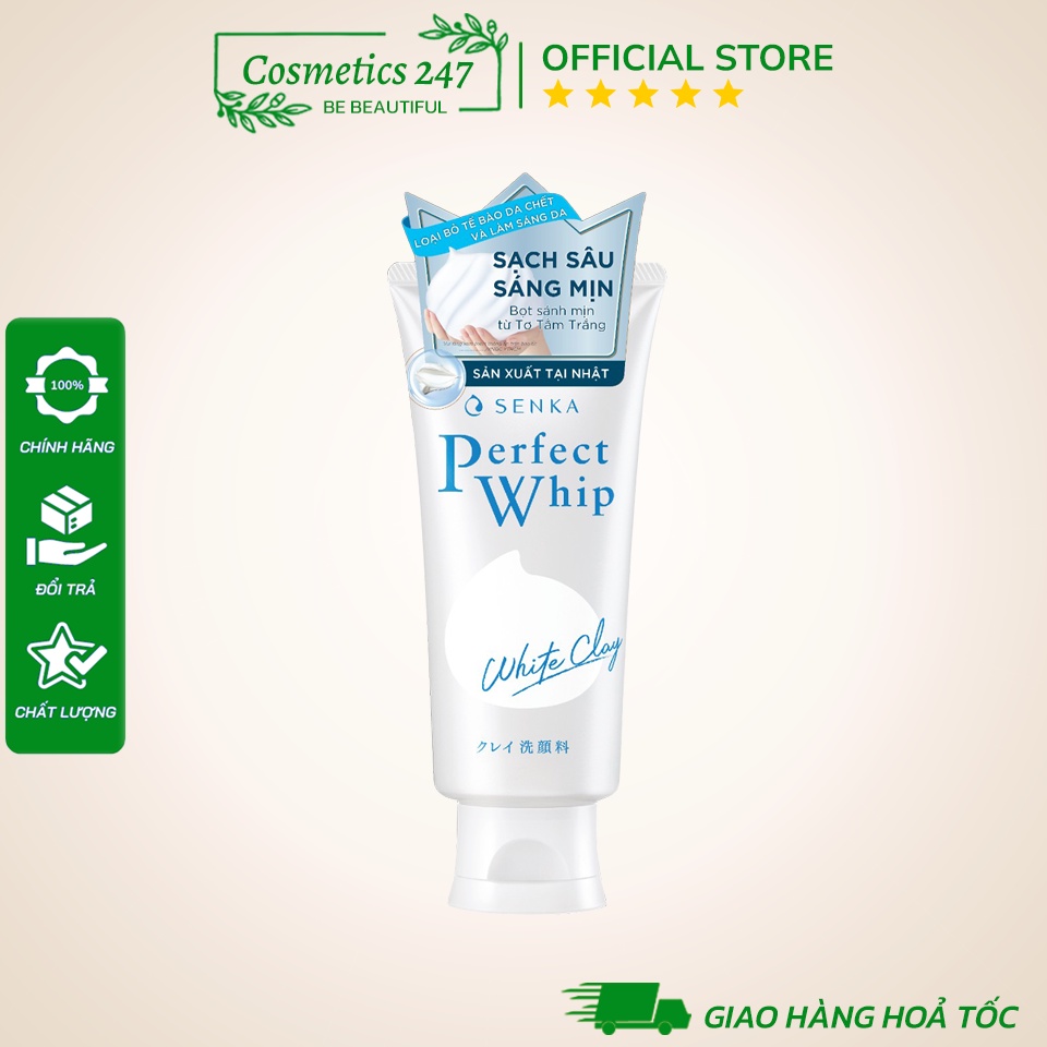 Sữa Rửa Mặt Senka Perfect Whip 100G & 120G