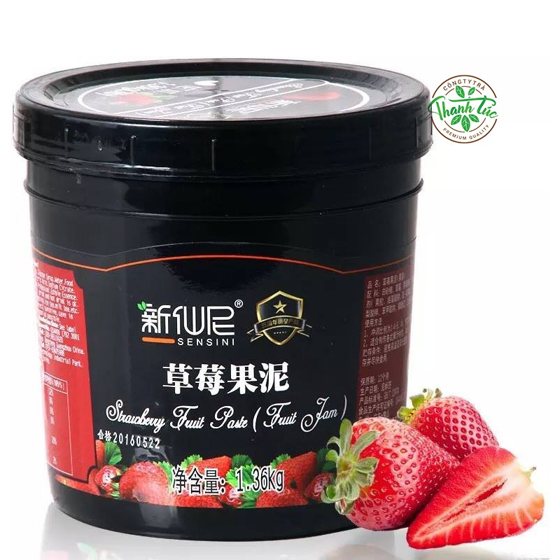 Mứt Sensini Dâu Hủ 1kg3