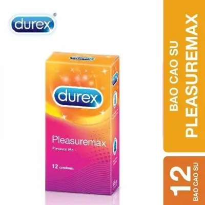 [HCM]Bao cao su Durex Pleasuremax 12 bao