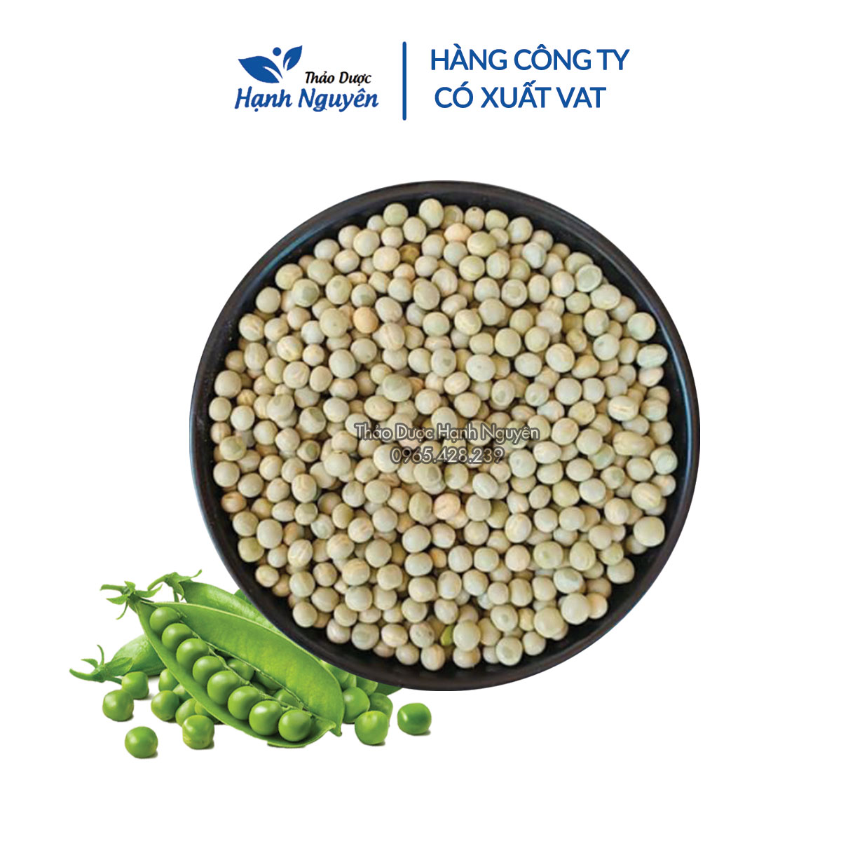 Đậu hà lan hữu cơ 500g - thảo dược hạnh nguyên