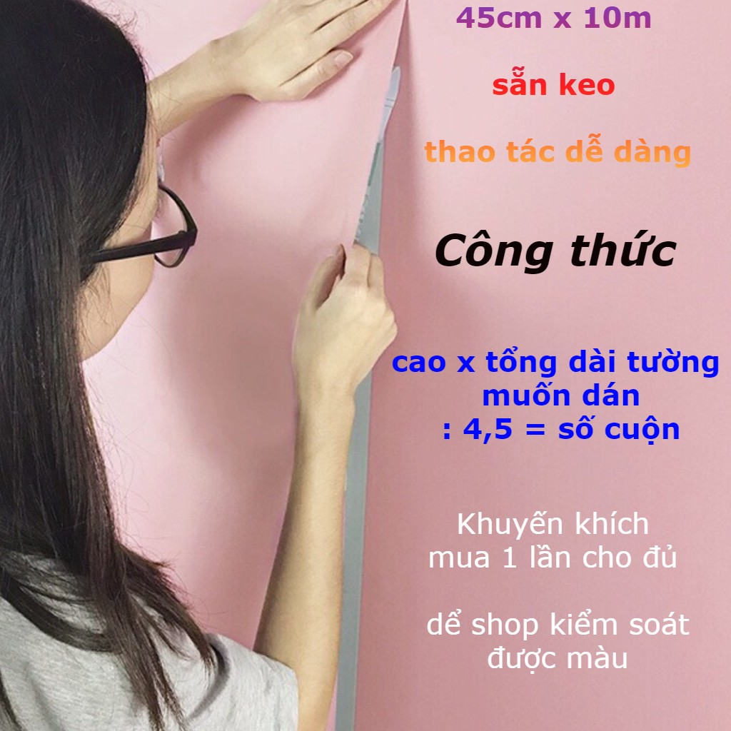 10m DECAL Giấy dán tường HOẠT HÌNH sẵn keo - khổ 45cm (nhiều mẫu mới) ODINX